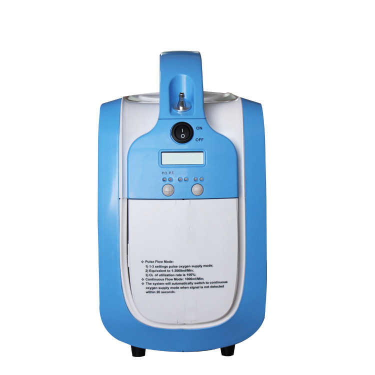 3LPM Maɗaukakin Oxygen Concentrator tare da Gudun Ƙarfin Baturi da Gudun Ci gaba