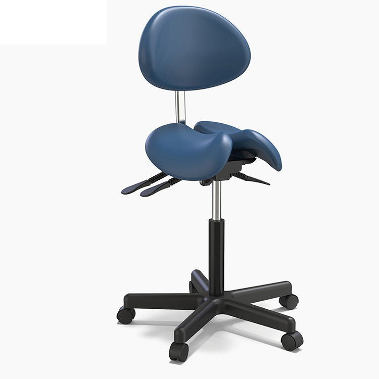 Ergonomic Daidaitacce Spa Massage Pedicure Stool kujera