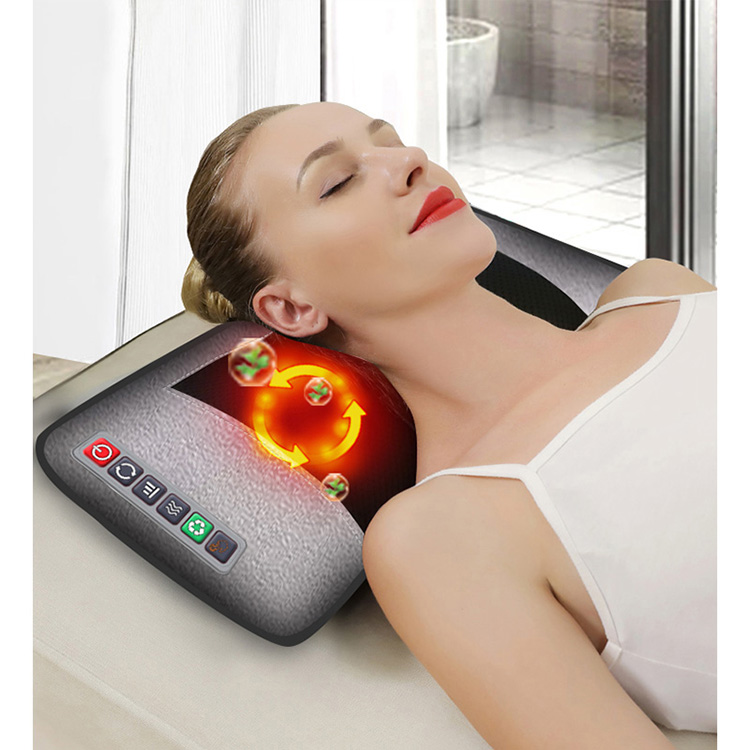 Kneading Shiatsu Infrared Roller Electric Cikakken Jiki Massage Kujerar Kushin