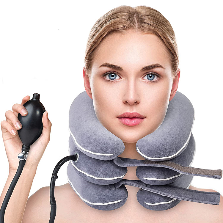 Neck gogayya Na'ura Collar Brace Neck Support gadon ɗauka maras lafiya don kashin baya jeri